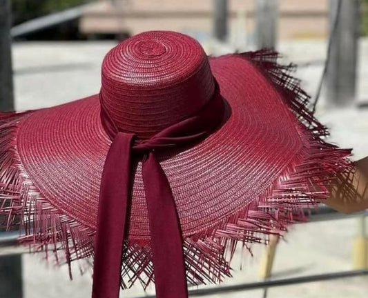On Request - Pava Hat With Fringes