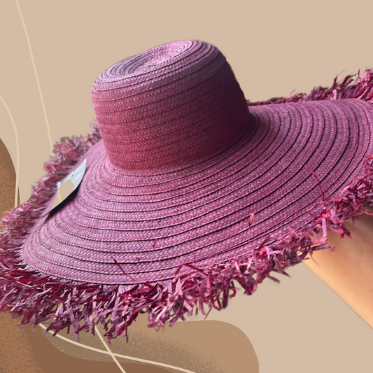 Pava Hat With Fringes