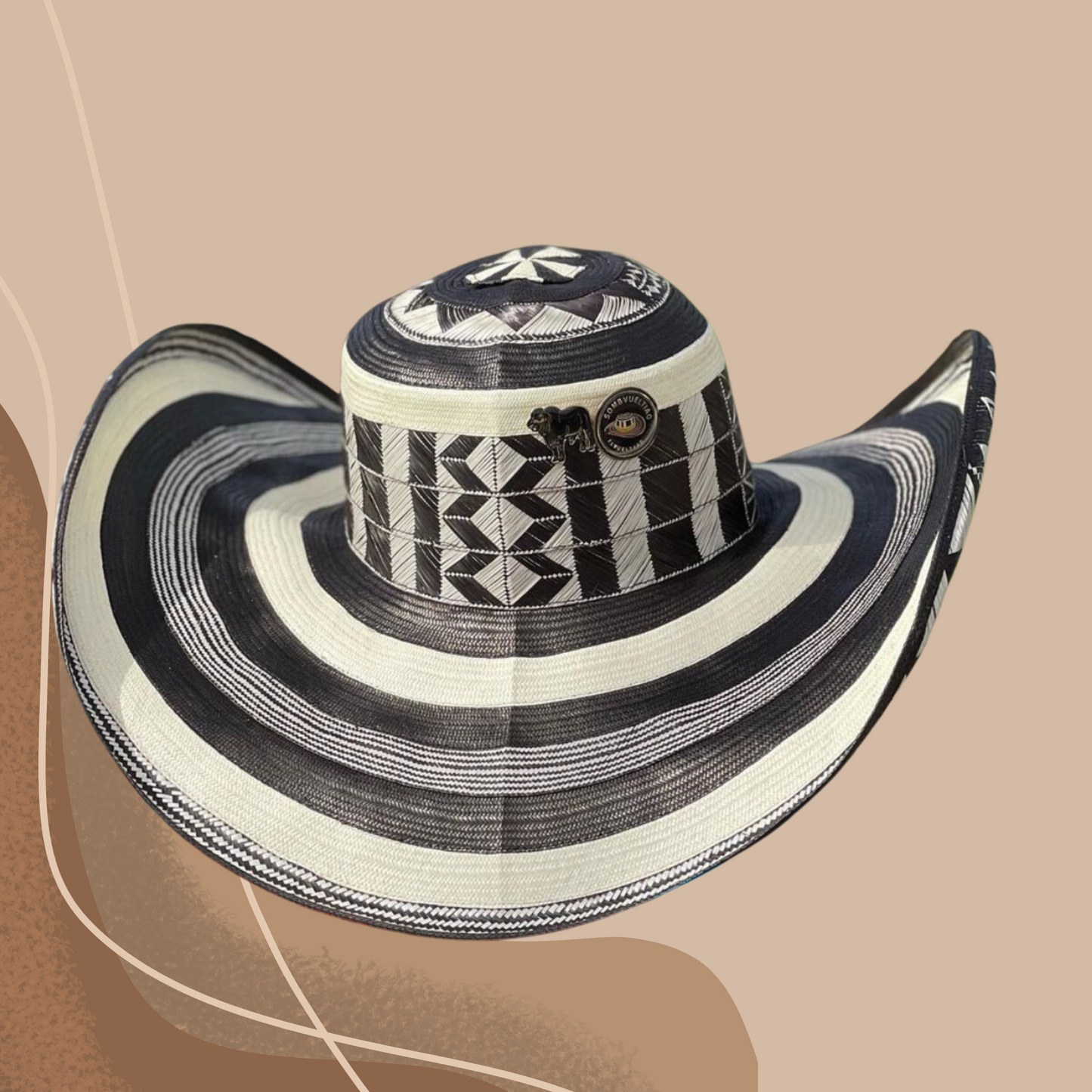 Traditional Vueltiao Hat (21 Fibers)